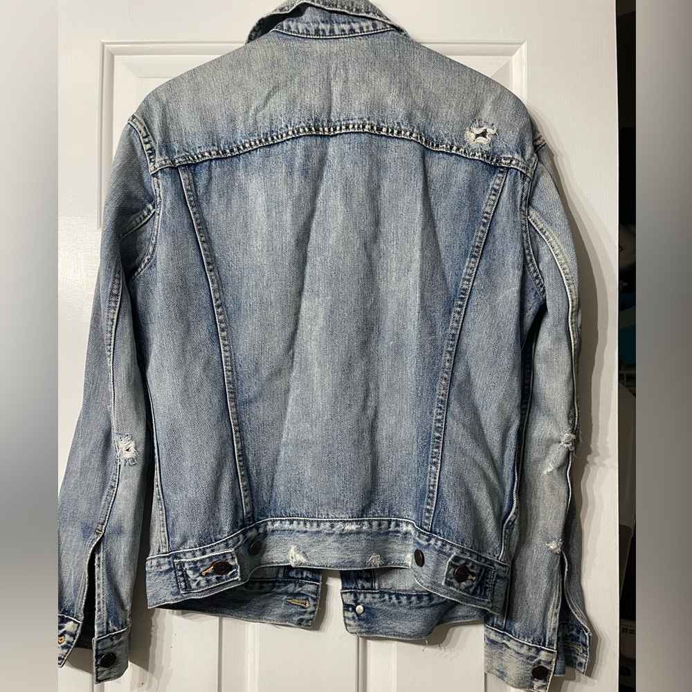 Able | Distressed Jean jacket - Picture 2 of 4
